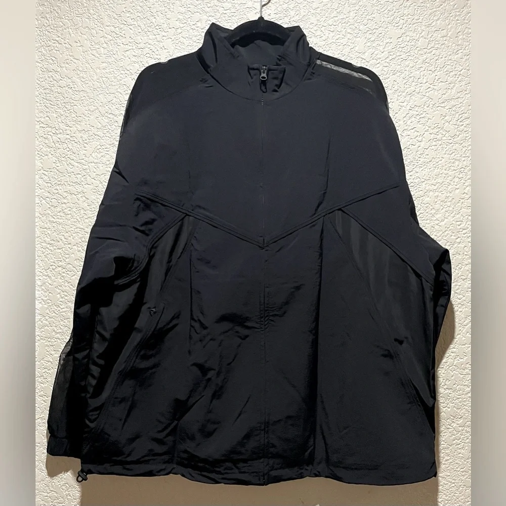 ALO Yoga NWOT Origin Full Zip Track Jacket Black Size M - Picture 7 of 14